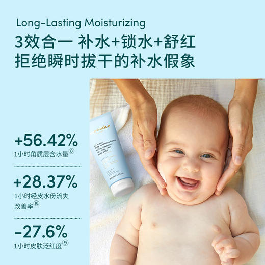【官方商城】EVEREDEN安唯伊小蓝系列婴儿水凝舒缓润肤乳身体乳200ml 商品图2