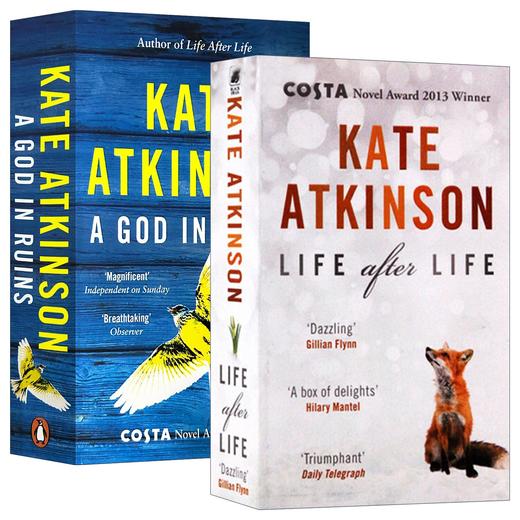 英文原版小说 生命不息2本套装 Life After Life A God in Ruins 归来英文版长篇小说 奥普拉推荐 阿特金森Kate Atkinson 商品图0