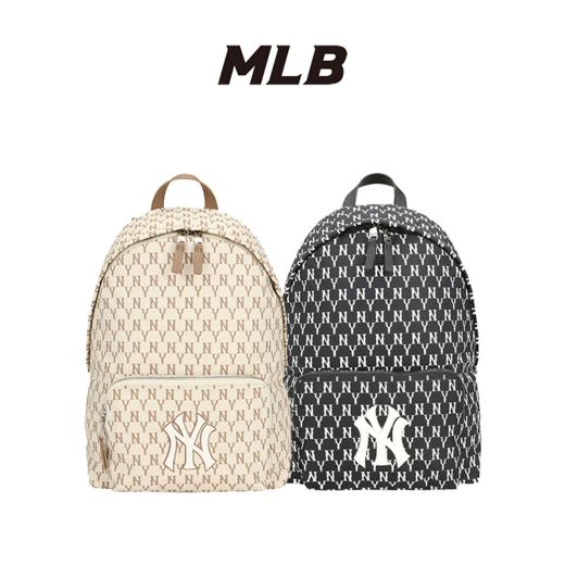 【MLB满印大背包】经典复古老花满印双肩包大容量潮流百搭男女同款 商品图0