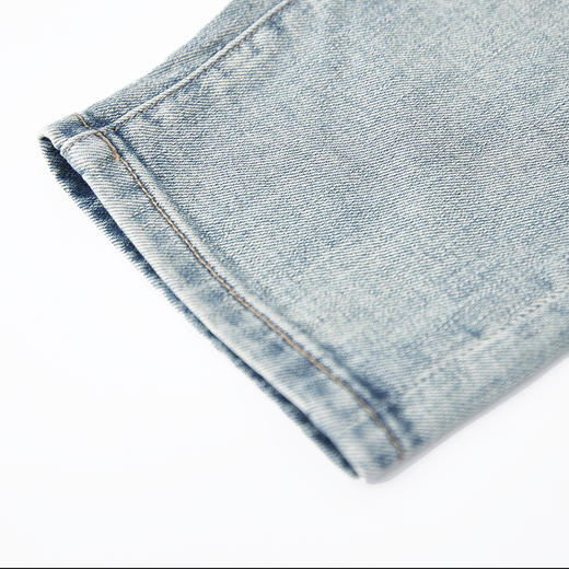 【新品上新】HX 夏季水洗牛仔九分裤合体S210520039101 商品图7