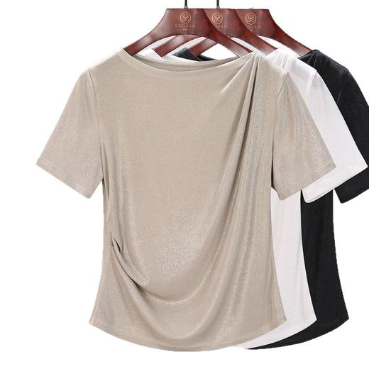 百媚生 醋酸短袖T恤M685 商品图4