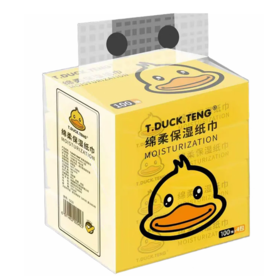 小黄鸭保湿纸四连包/提