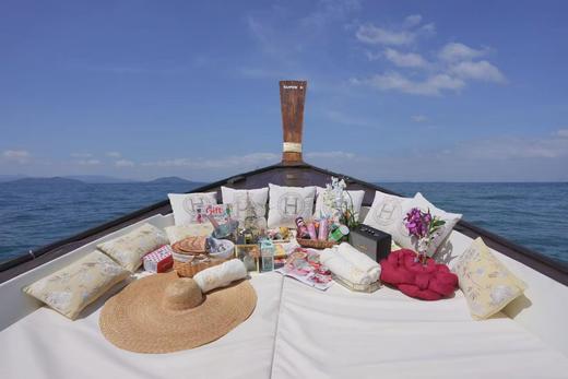 【普吉包船】super-s 长尾船|独家网兜跳台|·玫瑰主题浴缸迎宾酒|饮料|·软饮料|饮用水 |新鲜季节水果|浮潜 商品图11