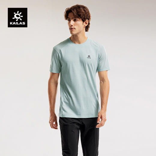 KAILAS凯乐石 男款 XM1美利奴羊毛圆领T恤 KG2517129【Z】 商品图0