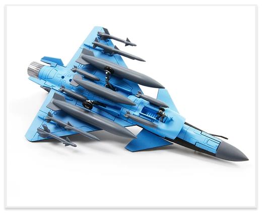 【长春航展、九三阅兵纪念品·新品重磅】特尔博1:72歼10CE巴基斯坦涂装歼10ce模型 飞机挂载PL-15导弹 商品图3