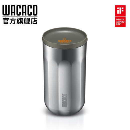 WACACO Pipamoka美式冰滴花式便携咖啡机户外露营车载保温杯扭转压力杯 Pipamoka-扭转咖啡机-银色 商品图4
