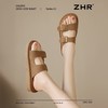 ZHR则则反绒牛皮勃肯拖鞋女外穿夏季百搭半拖勃肯鞋女沙滩凉拖鞋 商品缩略图8
