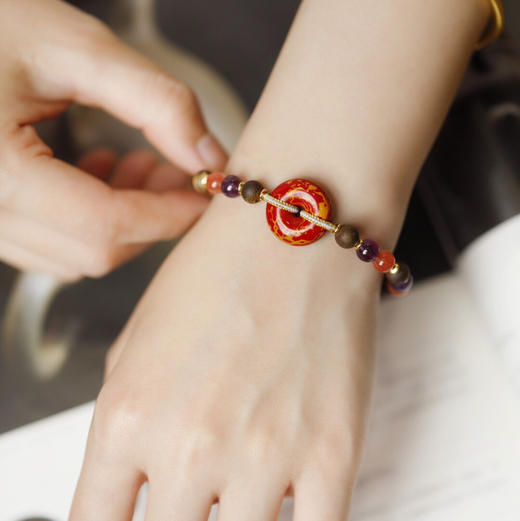 【青山特惠】6mm 绿棋楠【昕福】沉香单圈 多宝珠 c19 商品图4