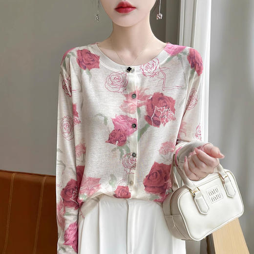 TZW-超细精纺水溶羊毛针织外套 商品图0