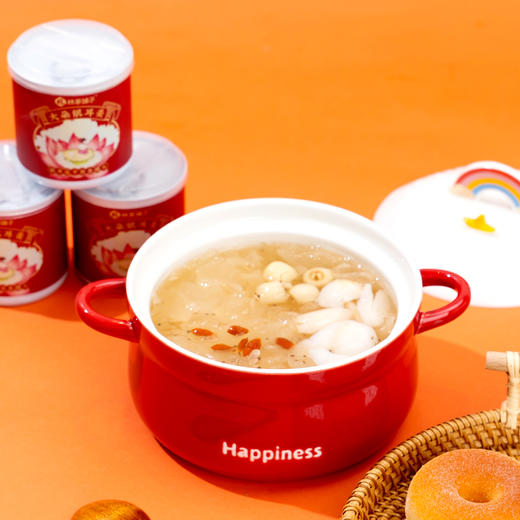 林家铺子壹口有礼黄桃罐头425g*8罐装/大朵银耳羹罐头200g*10罐礼盒装 商品图11