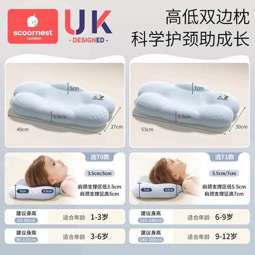 科巢婴儿童枕头记忆棉亲水棉1-3-6岁以上宝宝枕头四季通用可水洗 商品图2