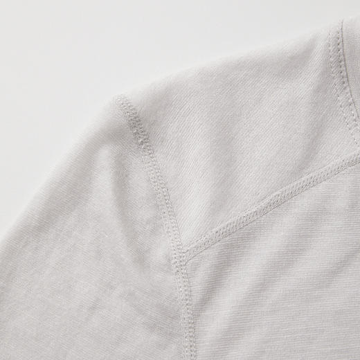 ROMI STUDIO“肤感至上”绵羊毛混纺轻薄柔感快干短袖T恤RWCSSD2643 商品图2