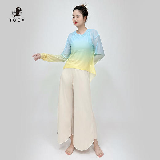 壁虎瑜伽【2505KZ364】高弹阔腿浮云裤【5天发货】 商品图5