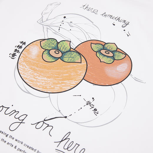 【断码清仓】HX 夏季圆领短袖T恤微宽松高考助力C102520278101 商品图6