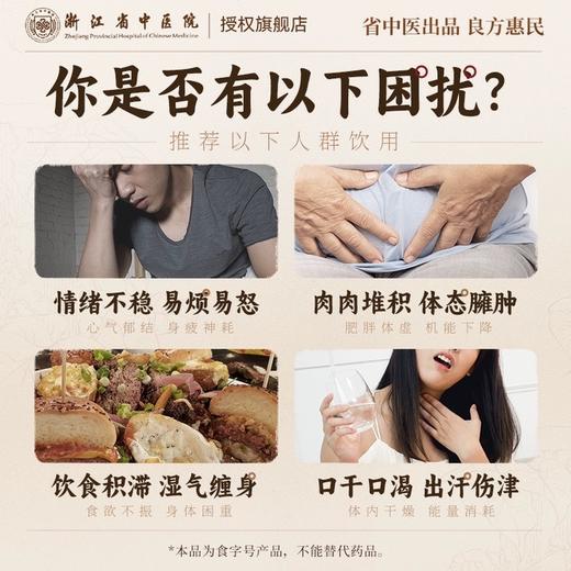 【浙江省中医院出品】乌梅汤2.0版  乌梅荷叶饮茶包养生茶 商品图3