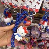 三丽鸥系列手绳扣 红蓝白经典凯蒂猫 挂件 商品缩略图0