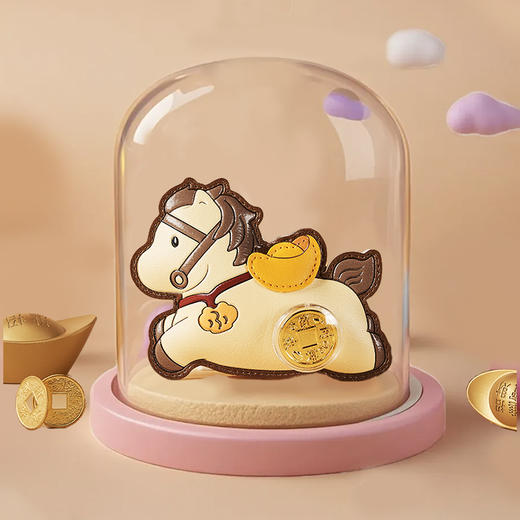 大英博物馆 马年系列 时来运转小马 钥匙扣挂件 商品图2