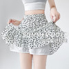 西遇防走光半身短裙女夏季新款a字高腰碎花蛋糕裙短款裙裤SS050899 商品缩略图2