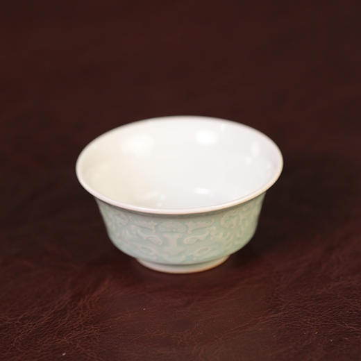 倚云煮泉影清外雕刻马蹄杯 商品图1