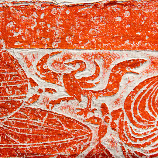 唐代双狮画像石刻原拓 商品图5