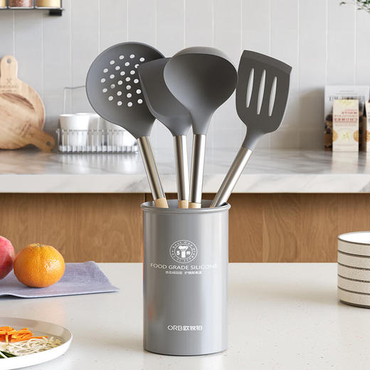【分仓直发包邮】欧锐铂致臻硅胶厨房五件套ORB-704 商品图0