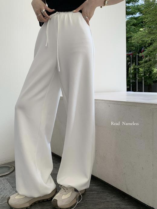 Read Nameless /果冻系列 白色抽绳裤 2025/6/5 商品图3