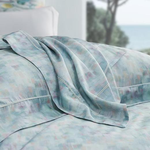 梦洁 天丝棉四件套睡莲印象（绿） 商品图2