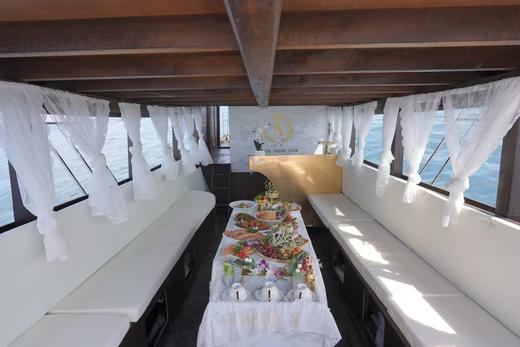 【普吉包船】super-s 长尾船|独家网兜跳台|·玫瑰主题浴缸迎宾酒|饮料|·软饮料|饮用水 |新鲜季节水果|浮潜 商品图5