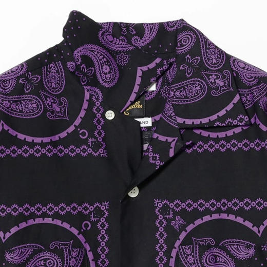 NOMA x Needles Bandana Shirt 联名款印花短袖衬衫 商品图1