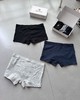 D060309 礼盒3条装男士平角内裤纯棉四角透气短裤头内裤 商品缩略图4