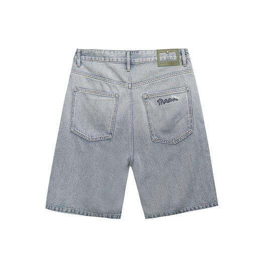 【新品上新】HX 夏季水洗牛仔五分裤微宽松Z207520004101 商品图1