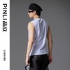 PINLI品立2025春季新款纯色打底无袖圆领T恤男士潮牌休闲背心上衣B252111001 商品缩略图3