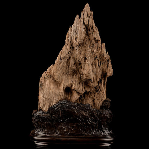 【沉香摆件】香四代张文地出品柬埔寨沉香雕件栖云渡 商品图1