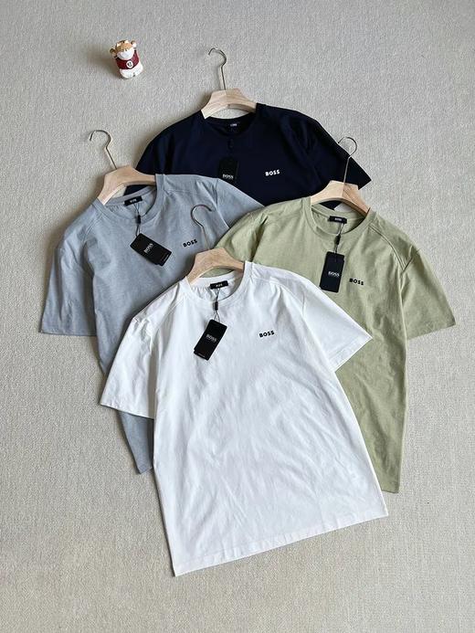 Boss三防面料休闲户外男款吸湿冰感排汗速干短袖 商品图1