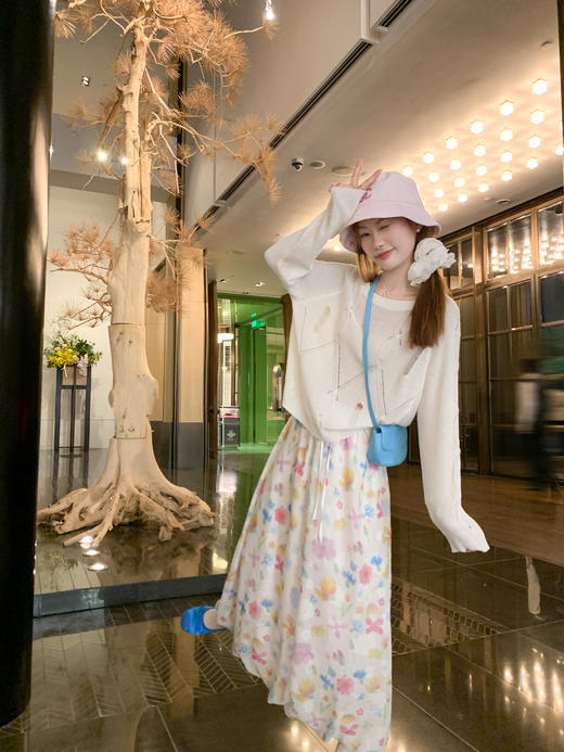 【169元任选2件】现货秒杀！卖完下架不再补 ！多巴胺彩色花苞裙 商品图8