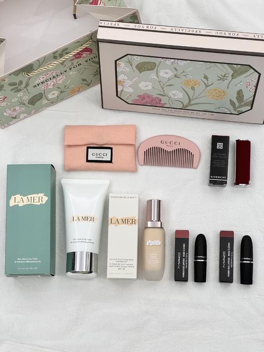 D060326优雅浪漫海蓝洁面彩妆森系珍珠礼盒 商品图7