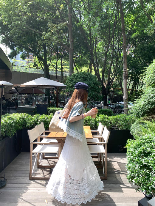 <曾小咸推荐>新品现货秒杀！卖完下架不再补 ！微信粉丝打折价！！蕾丝半身裙 日常229.99/件 立减130 秒杀99.99/件！！ 商品图9