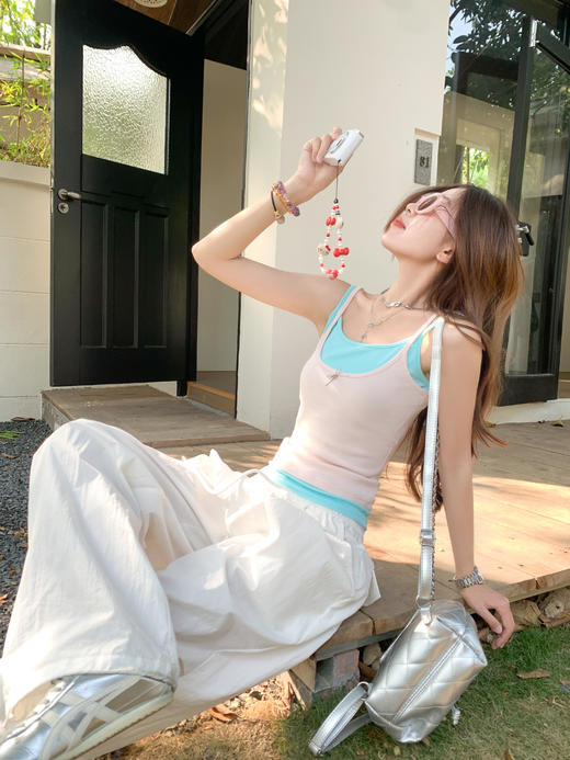 【110元任选2件】最后一波现货！假两件吊带背心 商品图9