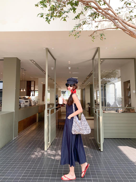 【189元任选2件】最后一波现货！港风复古牛仔连衣裙 商品图12