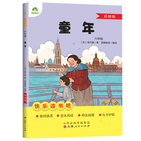 爱德少儿：快乐读书吧·六年级·童年 商品图0