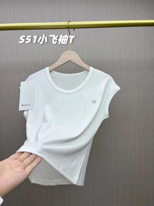 3件装女士小飞袖立体腰线短袖T恤 商品图3