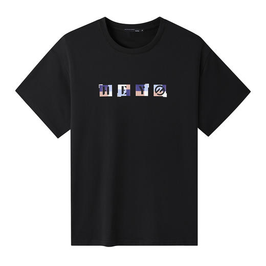 GXG男装【100%棉】夏季潮流舒适上衣短袖男式休闲t恤K&C 商品图2