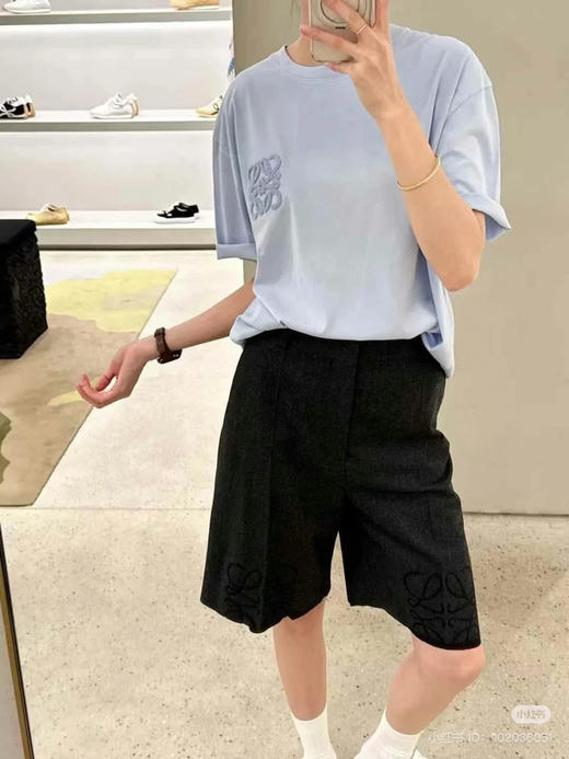 64-10 618极限特惠 独家圆正 lew 6069 毛巾绣男女同款tee 我穿M宽松合适 商品图3