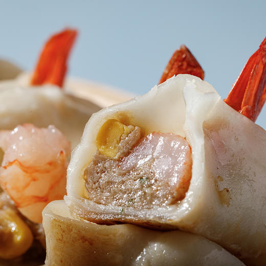 【中华老字号】张力生 黑虎虾锅贴 240g*4 商品图4