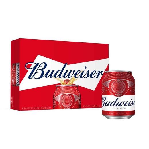 【悦惠精选】百威啤酒255ml*24 商品图0