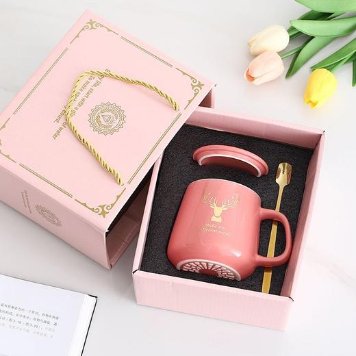 工厂直发陶瓷马克杯礼盒装小熊毛巾杯陶瓷杯婚礼伴手礼活动礼品 商品图2