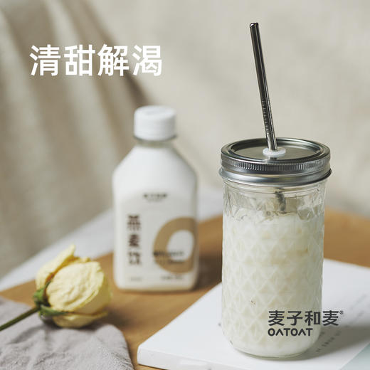 【东方甄选】麦子和麦 原味谷物燕麦饮植物奶早餐高纤0蔗糖蛋白12瓶 商品图4