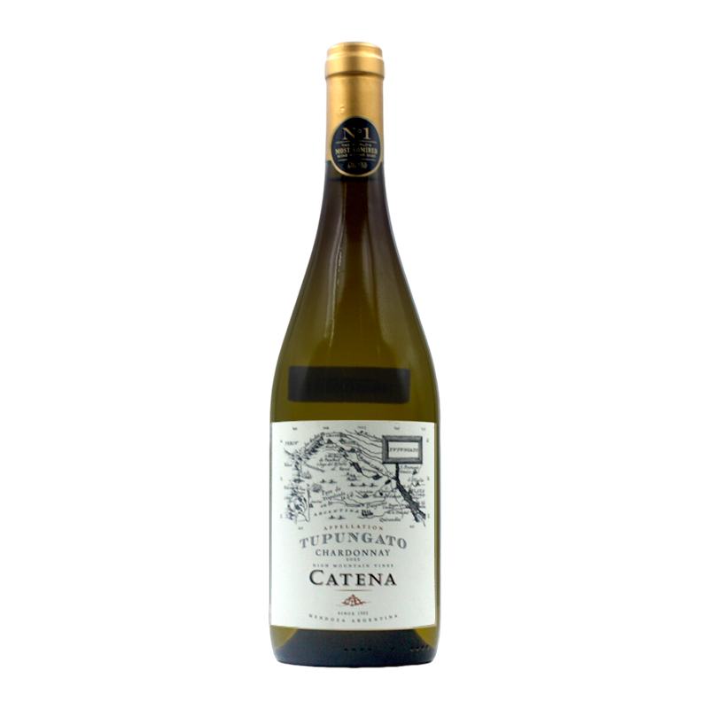 卡帝娜图蓬加托白葡萄酒2022 Catena Zapata 'Catena' Appellation Tupungato Chardonnay, Uco Valley, Argentina