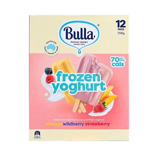 【悦惠精选】Bulla什锦水果酸乳味雪糕708g 商品图0