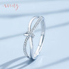 Winy925银极光戒指配证书送女友闺蜜节日礼物 商品缩略图0